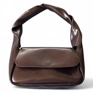 Charles and Keith Brown Shoulder Purse